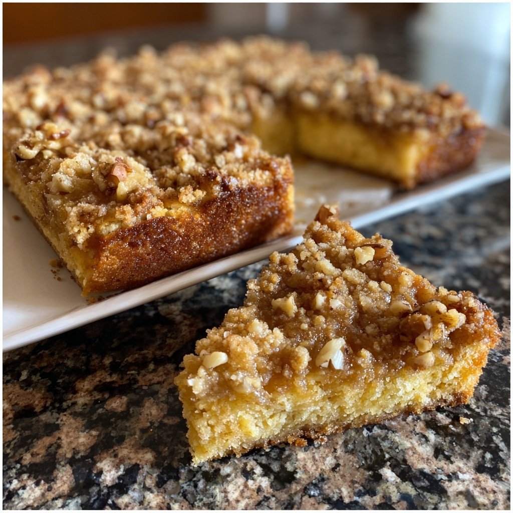 Bananenkuchen mit Nussstreuseln