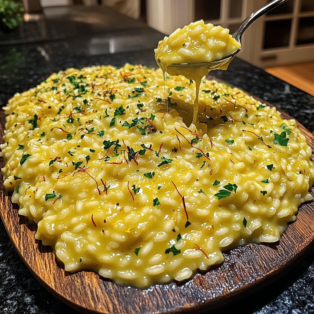 Risotto mit Safran