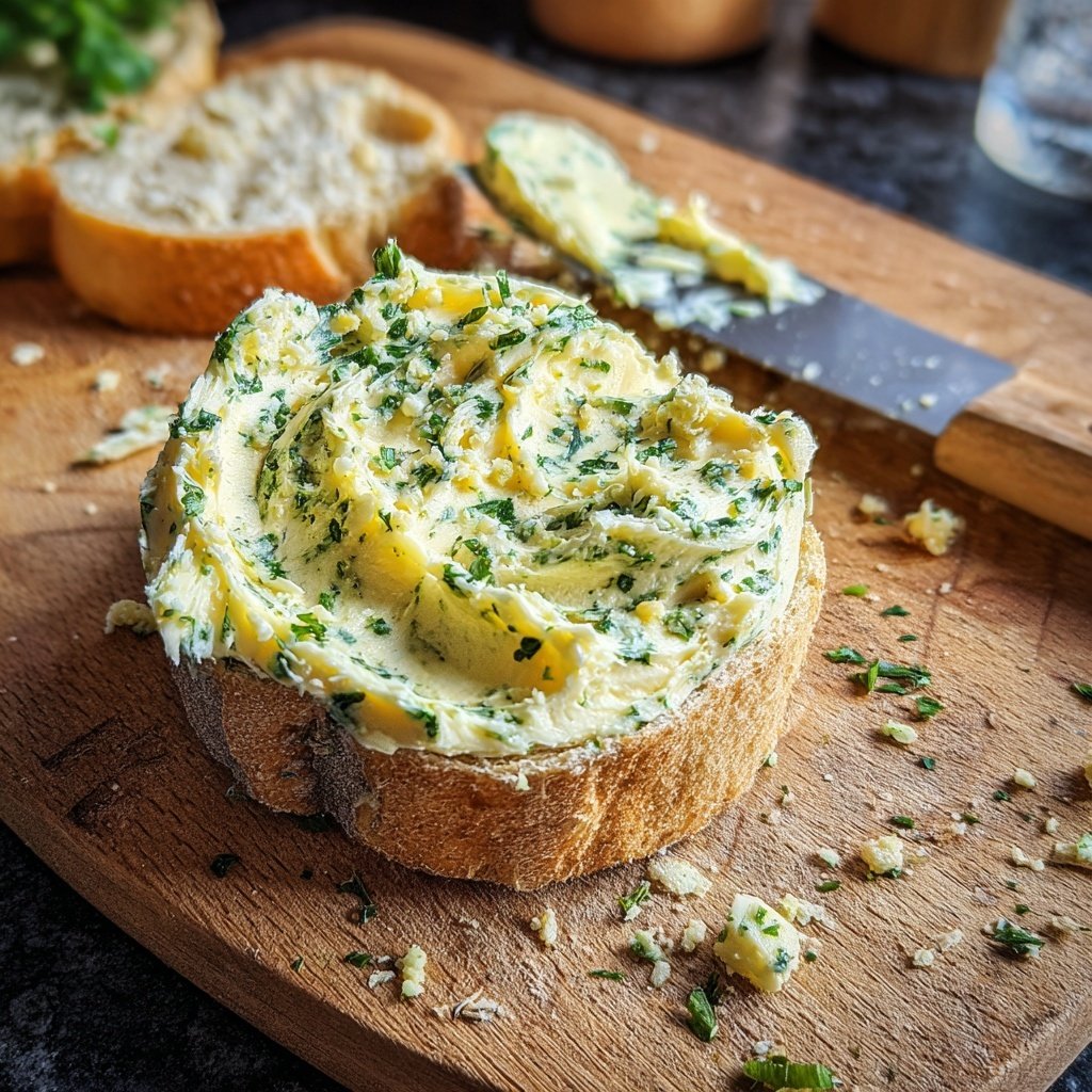 Kräuterbutter Mit Knoblauch Granulat