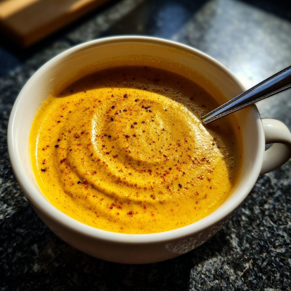 Blumenkohlsuppe mit Kurkuma