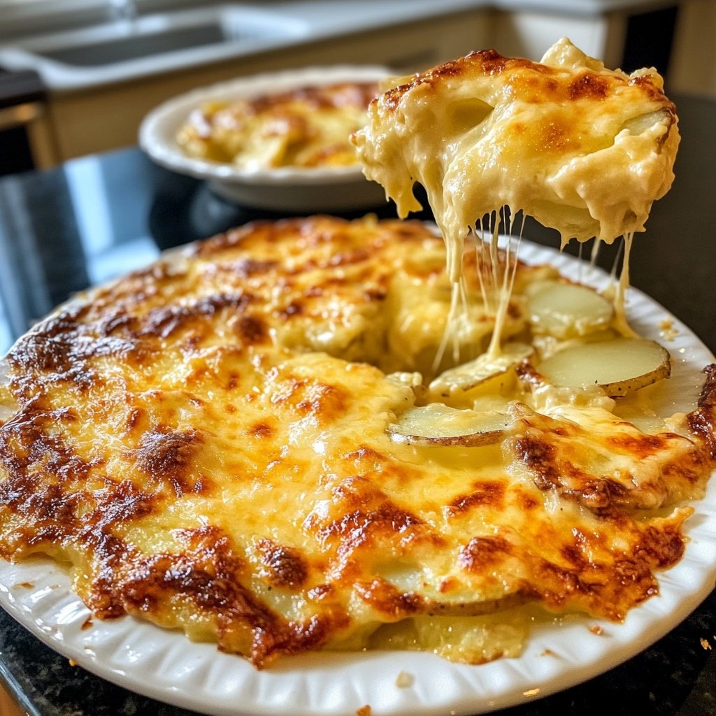 Käse-Kartoffelgratin