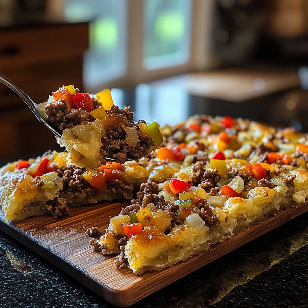 Hackfleisch Pfanne rustikal einfach